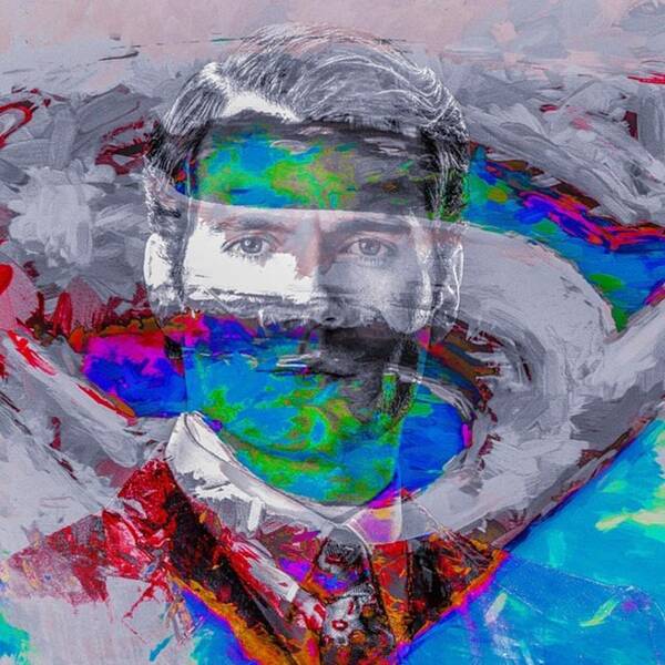 Fineartamerica Art Print featuring the photograph #superman #supermanvsbatman #1 by David Haskett II