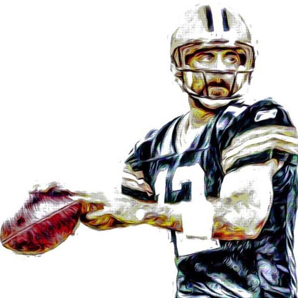 Instapic Art Print featuring the photograph @aaronrodgerss #aaronrodgers #12 #2 by David Haskett II