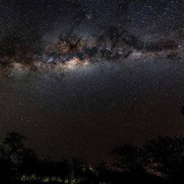 Africansky Art Print featuring the photograph #milkyway #stars #nightsky #2 by Fink Andreas