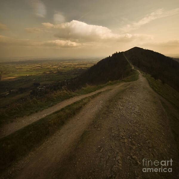 Malvern Hills Art Print featuring the photograph The Malvern Hills #2 by Ang El