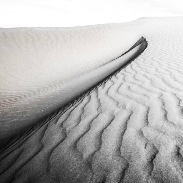 Sand Art Print featuring the photograph Wave Theory VI #1 by Ryan Weddle