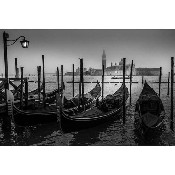 Irox_bw Art Print featuring the photograph A Cold Winter Day In Venice (i Know by Colin Utz