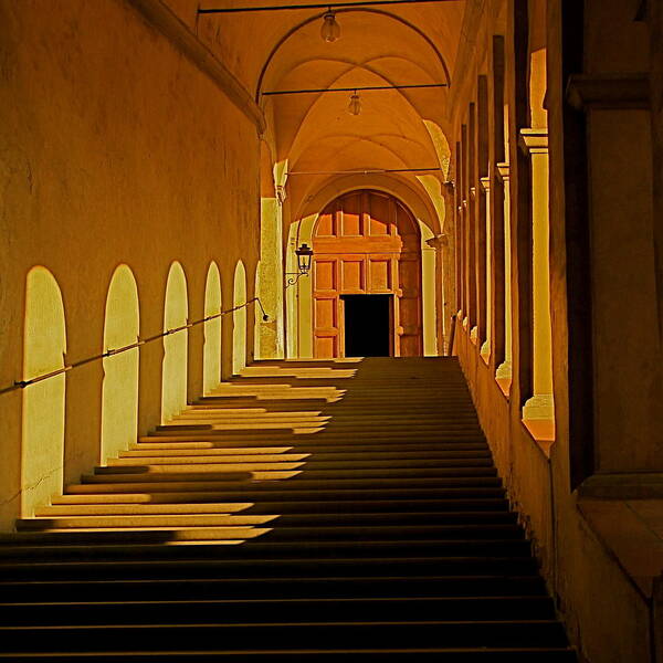 Old Art Print featuring the photograph Afternoon Sun-Certosa del Galluzzo by Nicola Fiscarelli