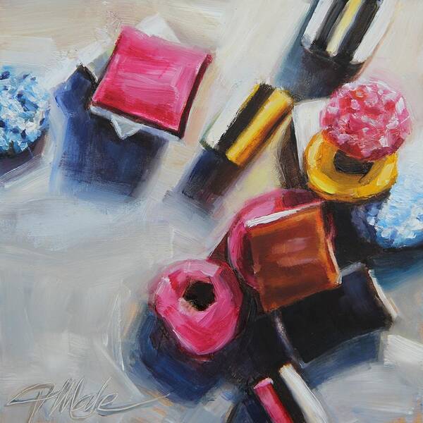 Kitchen Art Art Print featuring the painting Allsorts by Tracy Male