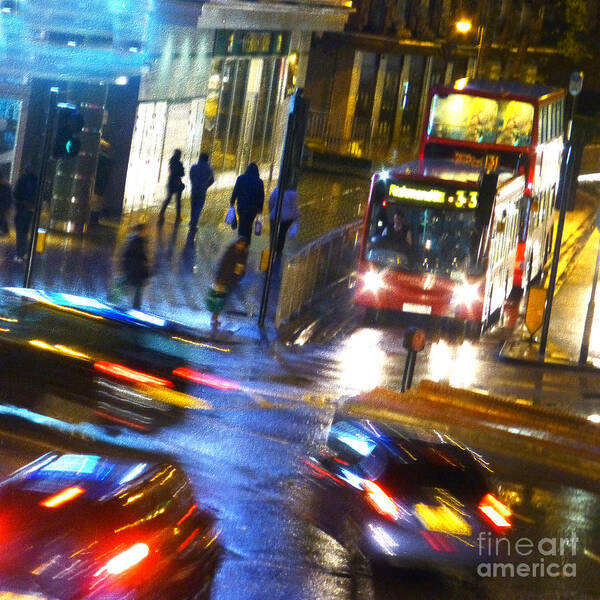 Night Art Print featuring the photograph Another Manic Monday by LemonArt Photography