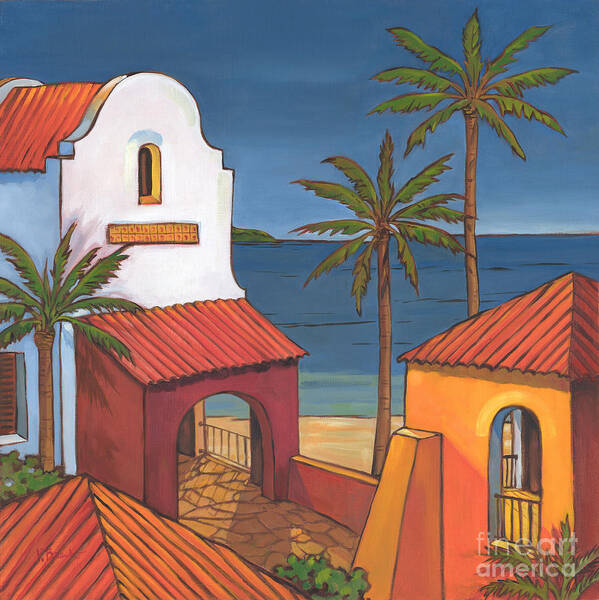 Antigua Art Print featuring the painting Antigua I by Paul Brent
