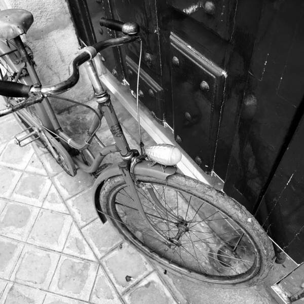 Bike Art Print featuring the photograph Antique Bicycle 2b by Andrew Fare