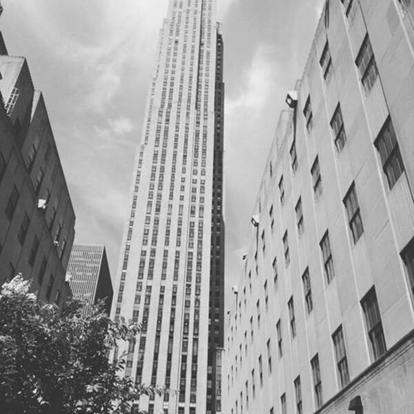 City Art Print featuring the photograph Architecture In Ny #skyscraper #new by Emmanuel Varnas