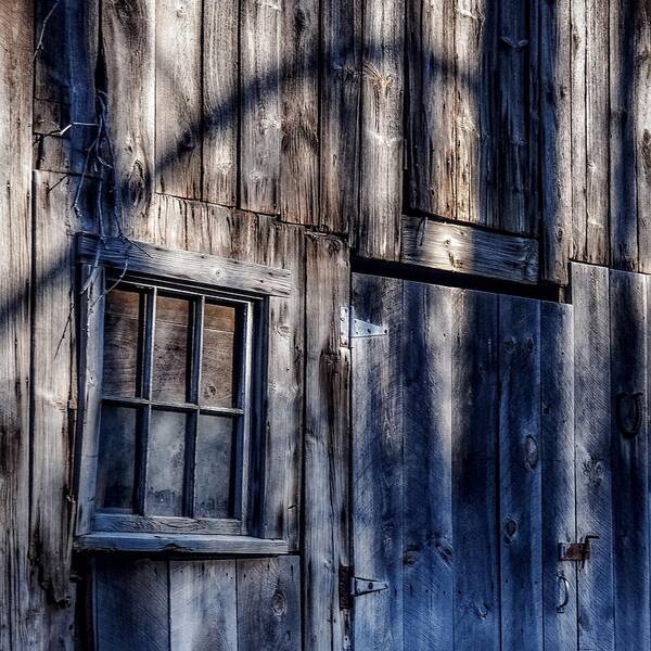  Art Print featuring the photograph Barn shadows by Kendall McKernon