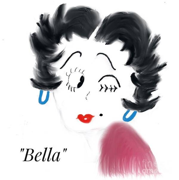 Bella Art Print featuring the photograph Bella by Susan Garren