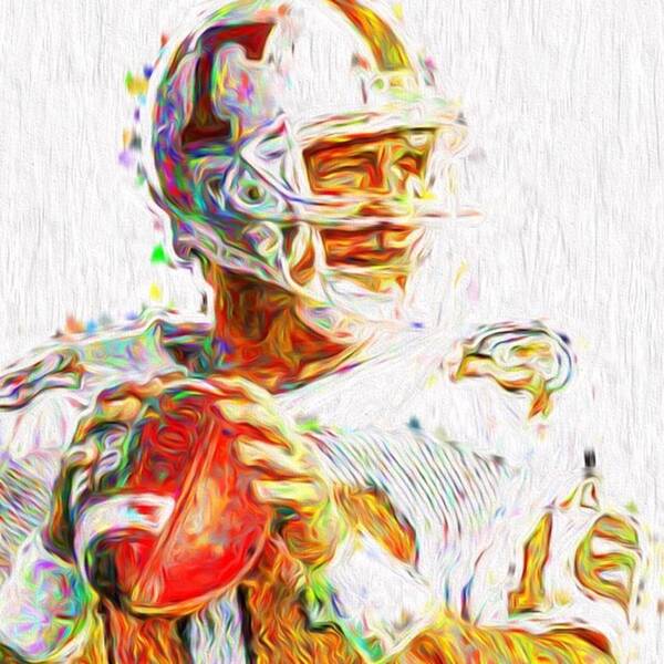 Indianapolis Art Print featuring the photograph @broncos @peyton__manning__18 by David Haskett II
