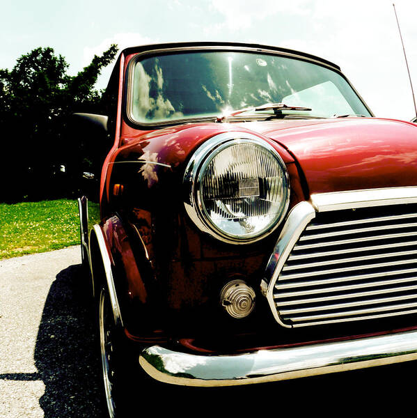 Richard Reeve Art Print featuring the photograph Classic Mini Summer by Richard Reeve