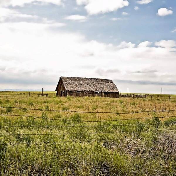 Backroads Art Print featuring the photograph Colorado Barn #denver #colorado #barn by Scott Pellegrin