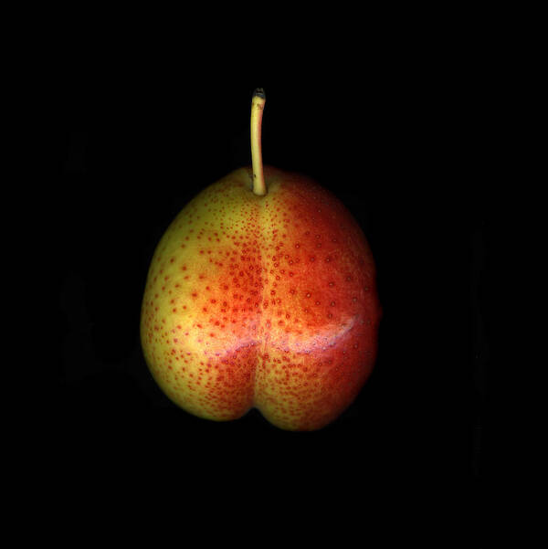 Cuisine Art Print featuring the photograph Cosmic Pear by Christian Slanec