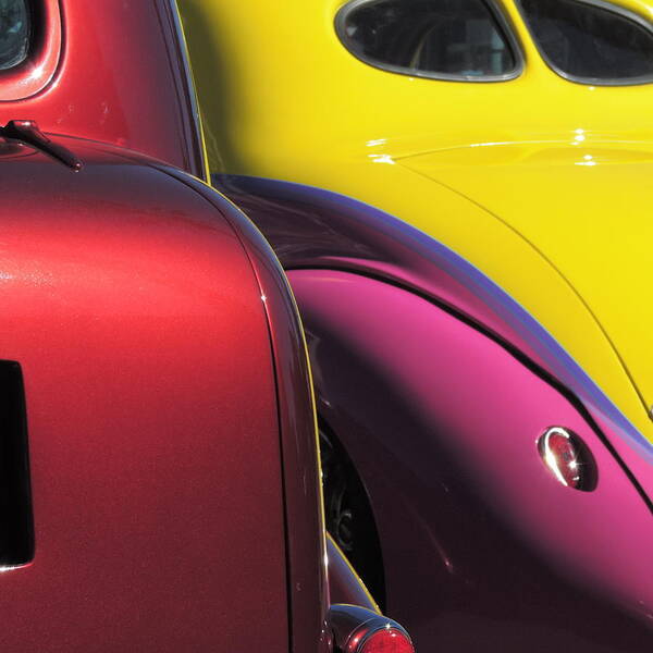 Local Art Print featuring the photograph Cruise-In Colors by Bill Tomsa