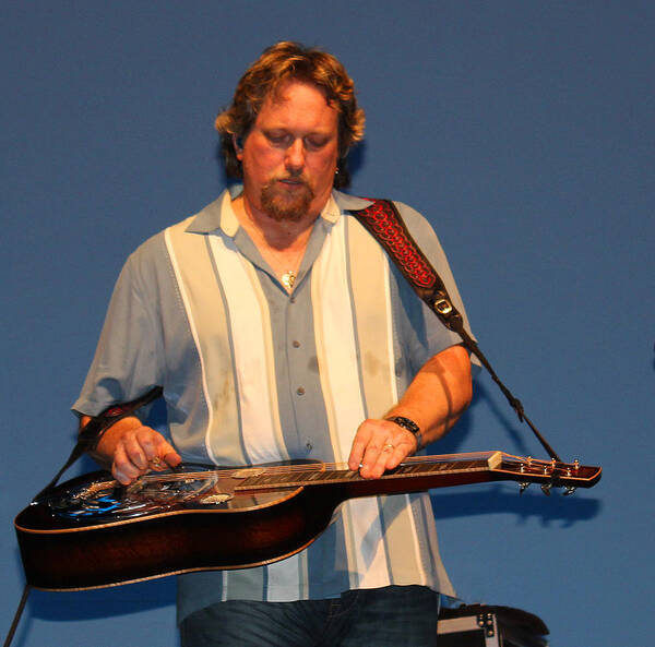 Jerry Douglas Art Print featuring the photograph Dobro King by Wild Expressions Photography