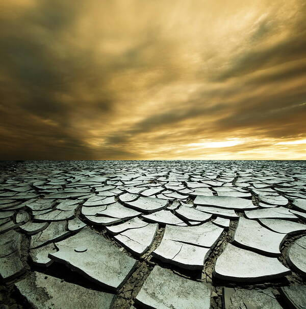 Desert Art Print featuring the photograph Dry Lowlands by Zarija Pavikevik Desert Art Print featuring the photograph Dry Lowlands by Zarija Pavikevik