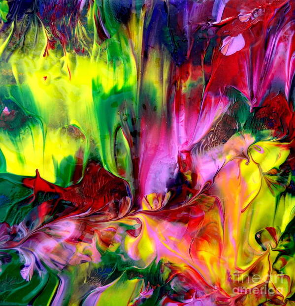 Color Art Print featuring the painting Essence by Fred Wilson