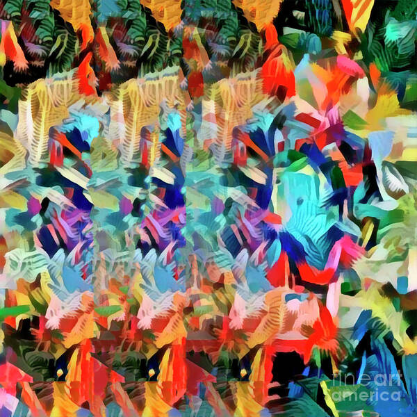 Abstract Art Print featuring the photograph Fantasia I by Jack Torcello