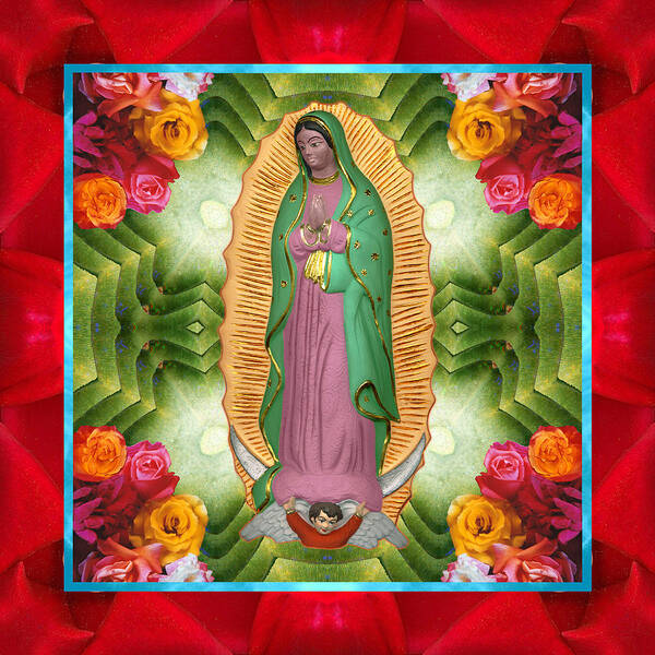 Guadalupe Art Print featuring the photograph Flora Madre by Bell And Todd