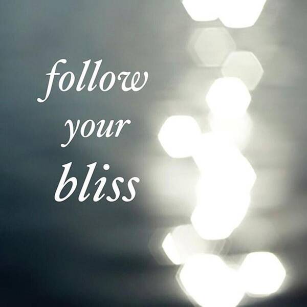 Motivation Art Print featuring the photograph Follow Your Bliss by Crystal Rayburn
