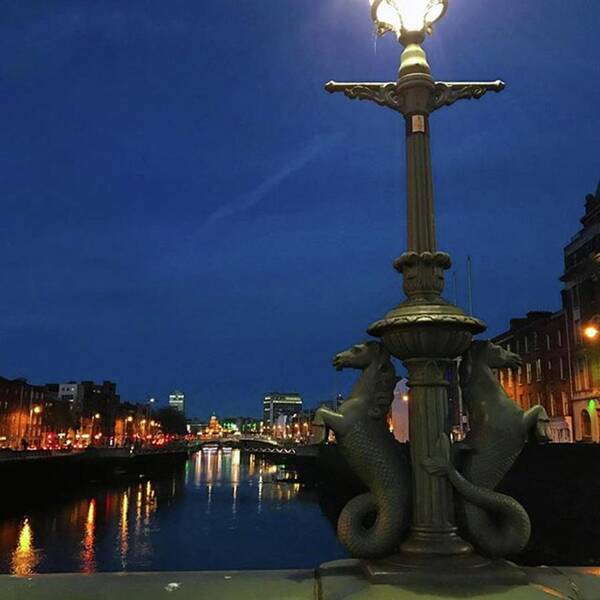  Art Print featuring the photograph Goodnight, Dublin by Katie Cupcakes