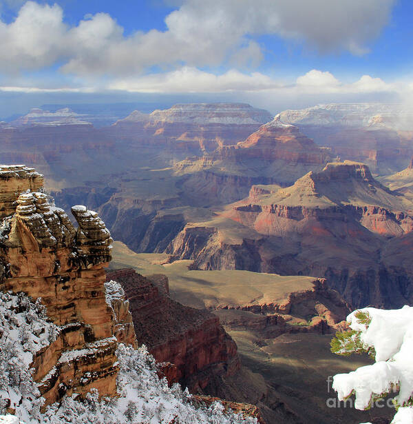 Grand Canyon Art Print featuring the photograph Grand Canyon ab 3948 by Jack Schultz