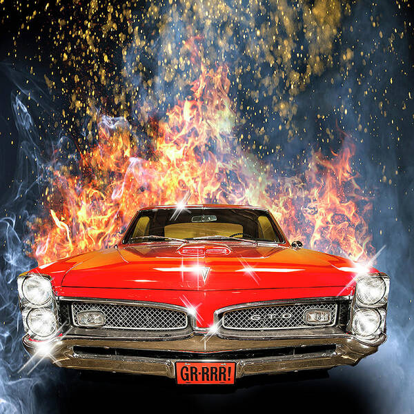 Classic Cars Art Print featuring the photograph GTO by Scott Cordell