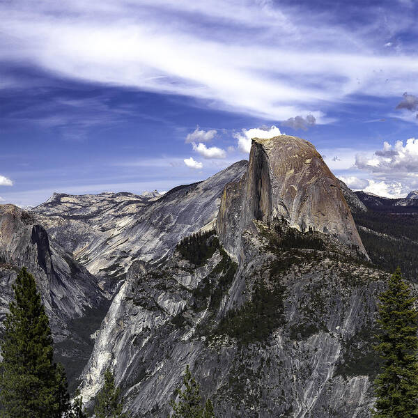 Half Dome Art Print featuring the photograph Half Dome #7 by Phil Abrams