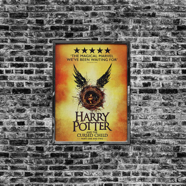 Harry Potter Art Print featuring the photograph Harry Potter London Theatre Poster by Mark Rogan