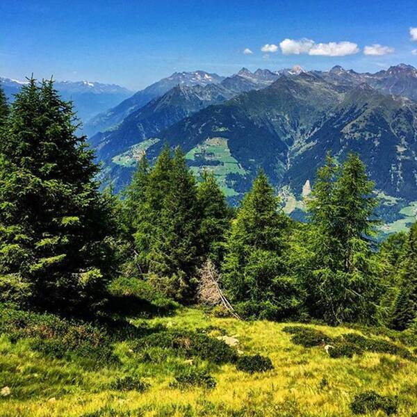 Alps Art Print featuring the photograph #hirzer #mountain #südtirol #landscape by Luisa Azzolini