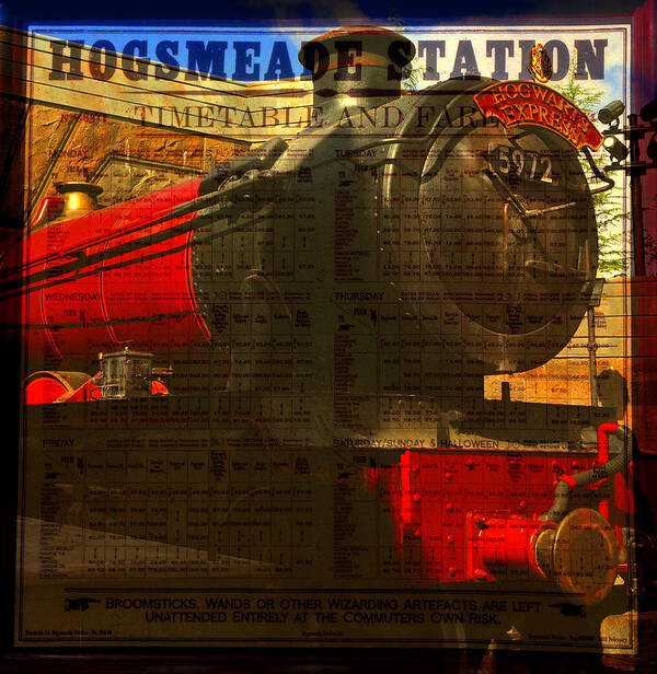 Hogwarts Express Art Print featuring the photograph Hogwarts Express color by David Lee Thompson