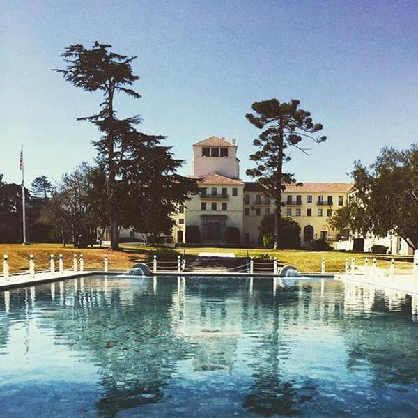 Monterey Art Print featuring the photograph Hotel Del Monte #historic #california by Scott Pellegrin
