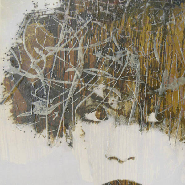 Whitney Houston Art Print featuring the mixed media I Will Always Love You by Paul Lovering
