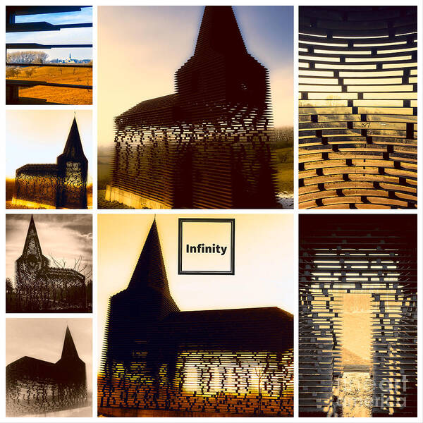 Church Art Print featuring the photograph Infini by HELGE Art Gallery