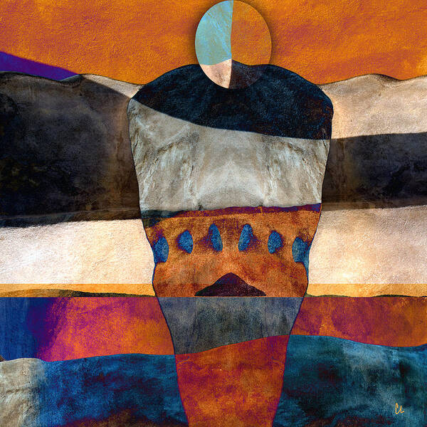 Santa Fe Art Print featuring the photograph Inherent Number 2 by Carol Leigh