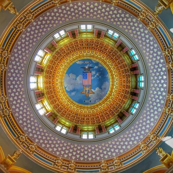 Dome Art Print featuring the photograph Inside the Dome by Jame Hayes