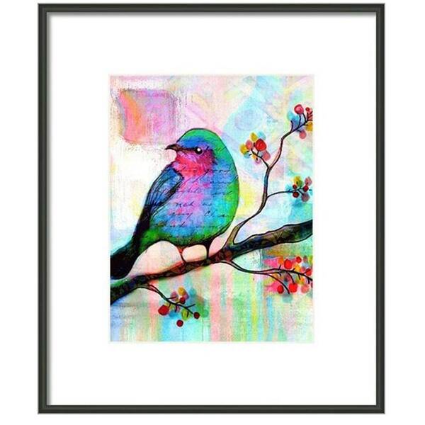 Songbird Art Print featuring the photograph Just Playing Around With My Birdie by Robin Mead