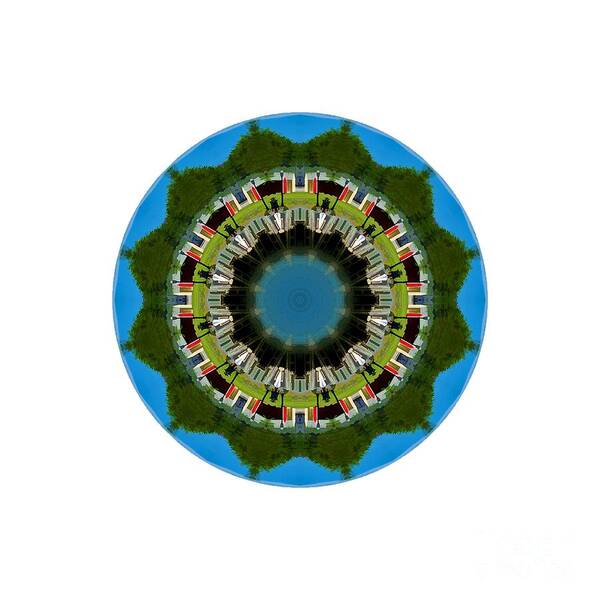 Kaleidoscope Art Print featuring the photograph Kaleidos - Hyannis02 by Jack Torcello