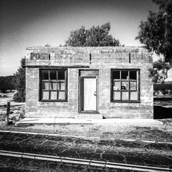 Blackandwhite Art Print featuring the photograph Kelso Post Office. The Old Post Office by Alex Snay