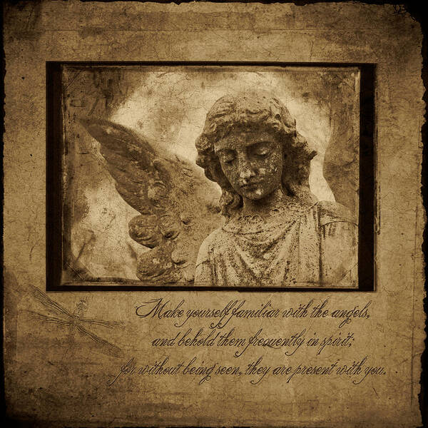 Angel Art Print featuring the photograph Lilliana by Jill Love