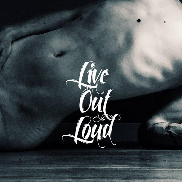 Nude Woman Art Print featuring the photograph Live Out Loud by Sara Young