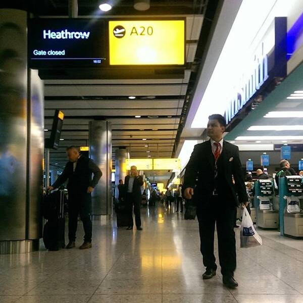Londontown Art Print featuring the photograph London Heathrow One Of The Largest by Leandros Kounadis