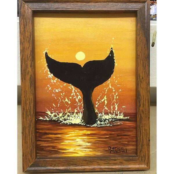 Maui Art Print featuring the photograph #maui #painting 🐋🐋 by Darice Machel McGuire