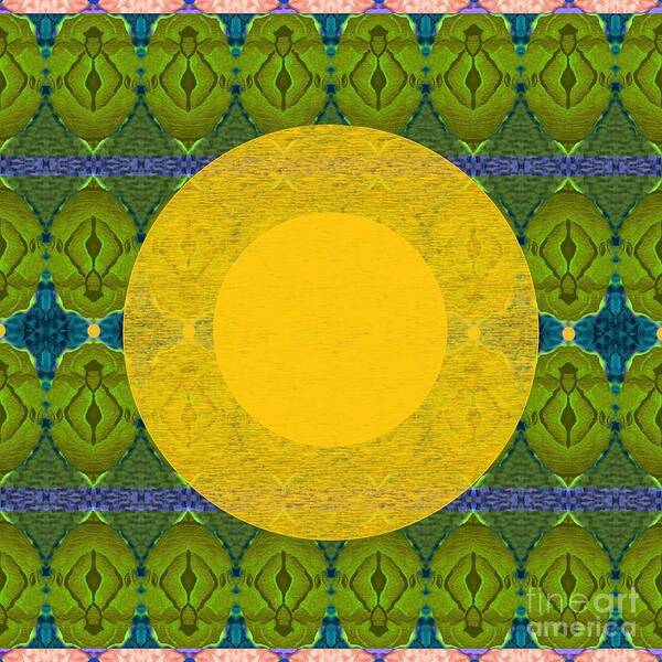 The Sun Art Print featuring the digital art May Tomorrow Be Better For All by Helena Tiainen