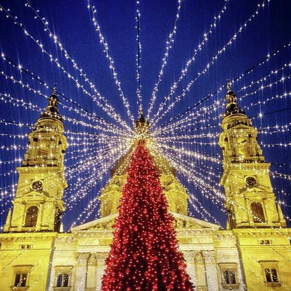 Tradition Art Print featuring the photograph Merry Xmas To All!:) #basilica by Zsolt Repasy