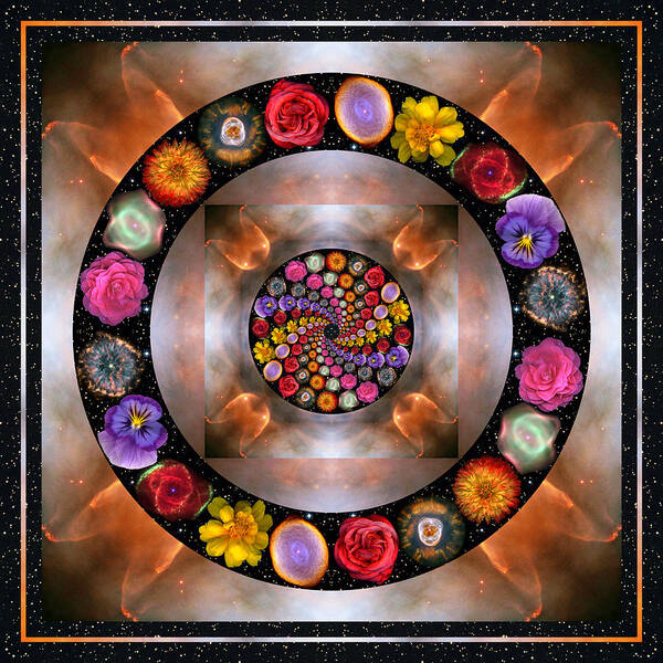 Yoga Art Art Print featuring the photograph Nebulosity by Bell And Todd