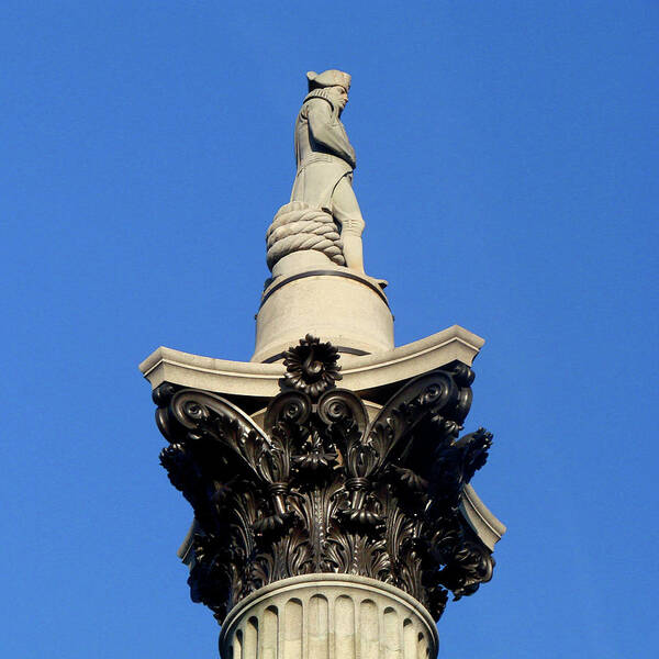 London Art Print featuring the photograph Nelson's Column, Trafalgar Square, London by Misentropy