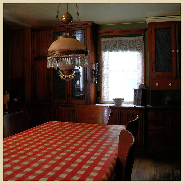Vintage Room Art Print featuring the photograph Old Farm Kitchen by Scott Kingery