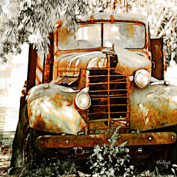 Transportation Art Print featuring the photograph Old Memories Never Die by Holly Kempe